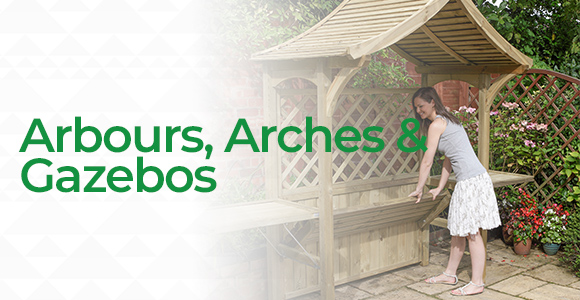 Arbors, Arches & Gazebos Arbors, Arches & Gazebos