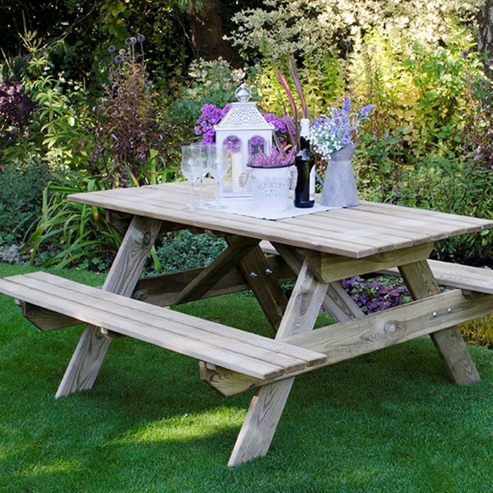 Picnic Tables Hutton Garden Furniture British Made Garden Products