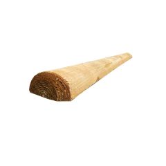 106mm Half Round Tanalised Post, 1.65m
