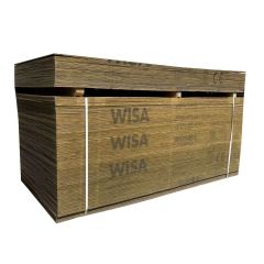 12mm AC-500 Pressure Treated WISA Spruce Structural Ply (EN314-2 Class 3, EN636-2, CE2+) (PEFC Certified), 2440 x 1220mm