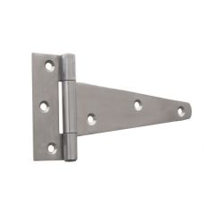 150mm (6") T Hinge A4/316 marine grade Stainless Steel (per pair) (screws NOT included)