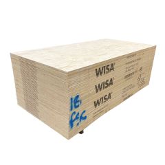 12mm Premier/WISA Spruce Structural Ply (EN314-2 Class 3, EN636-2, CE2+) (PEFC Certified), 2440 x 1220mm