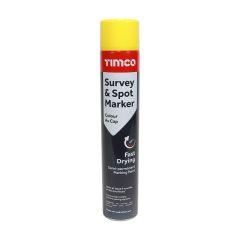 TIMCO Survey & Spot Marker Paint 750ml Yellow