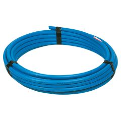 25mm MDPE 12 bar Blue Pipe 25m Coil