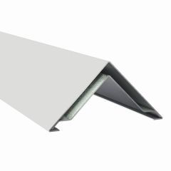 180mm James Hardie Plank VL 2-Part External Corner Trim - Outer Profile, Arctic White, 3.0m