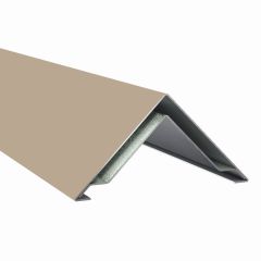 180mm James Hardie Plank VL 2-Part External Corner Trim - Outer Profile, Khaki Brown, 3.0m