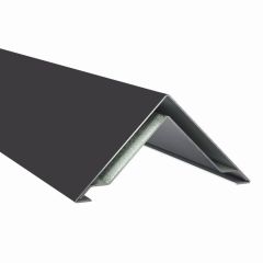 180mm James Hardie Plank VL 2-Part External Corner Trim - Outer Profile, Midnight Black, 3.0m