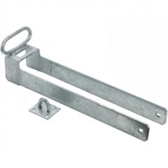 350mm Throwover Gate Loop with Lifting Handle Galvanised.(157)