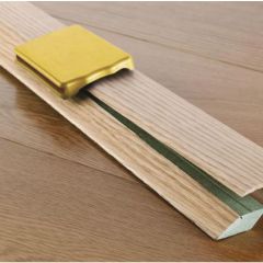 Elka 3 in 1 Real Wood Veneer Profile, Unfinished Oak, 0.93m