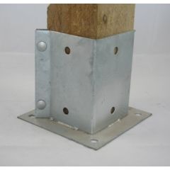 100mm Clamp Galvanised Bolt Down Anchor