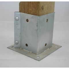 75mm Clamp Galvanised Bolt Down Anchor