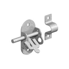 Oval Padbolt Galvanised Code No. 4A