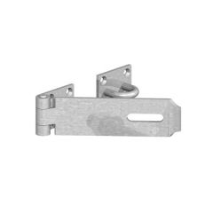 200mm (8") Heavy Duty Safety Hasp & Staple Galv.