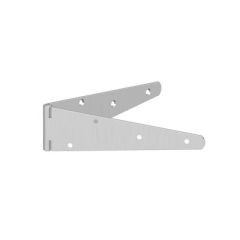 300mm Weighty Foldover Strap Hinge Galvanised per pair