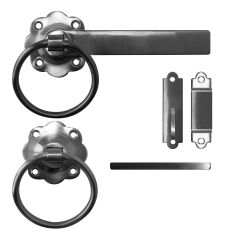 Eliza Tinsley, 6" Stainless Steel marine grade Ring Gate Latch, With Fixings