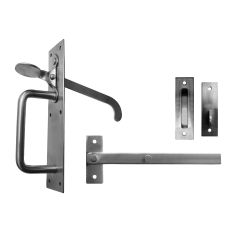 Eliza Tinsley, Stainless Steel marine grade Suffolk Latch  Standard Thumb Bit, with Fixings