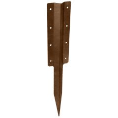 SwiftSecure 750mm Sleeper Bracket Double Pin, Brown