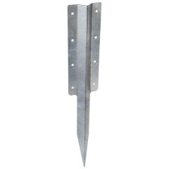 No.4716 Double Sleeper Straight Support Spike, Pre-galvanised