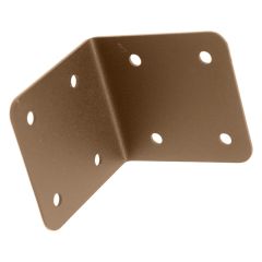 No.4717 Internal Sleeper Corner Support Bracket, Brown finish