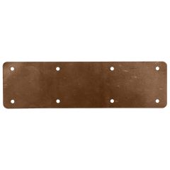 No.4719 Long Internal Sleeper Straight Flat Support Plate, Brown finish