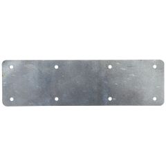 No.4719 Long Internal Sleeper Straight Flat Support Plate, Pre-galvanised