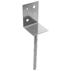 75mm 3" No.494 Sleeper / Base Anchor Bracket to Concrete In, Galvanised