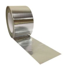 100mm Aluminium Foil Insulation Tape, 45 metre roll