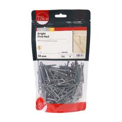 50mm TIMbag Oval Nail - Bright 0.5 KG
