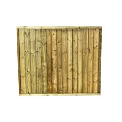 6ft x 5ft (1.83m x 1.52m) TGV Tanalised Panel **Special order**