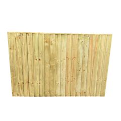 6x4ft (1.83m x 1.22m) Suffolk Feather Edge Panel