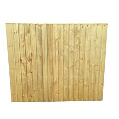 6x5ft (1.83m x 1.52m) Suffolk Feather Edge panel
