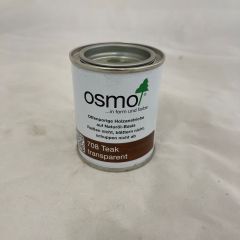 Osmo Natural Oil Woodstain - Teak 708 - Sample Can 125ml