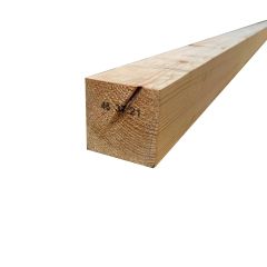 Untreated PSE 75mm x 75mm for interior joinery work, such as beds and furniture