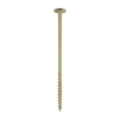 250mm x 8mm TIMco In-Dex Timber Screws Wafer-Head Box of 50