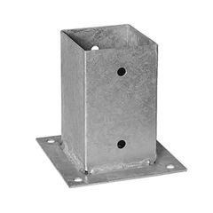 Rowlinsons 90x90mm Post anchor - Galvanised Bolt down