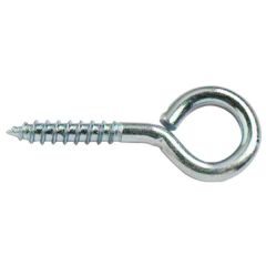 Screw Eyes 75mm BZP Clampaq of 2