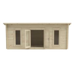 Forest Arley Log Cabin, 6m x 3m, 34kg Felt plus Underlay