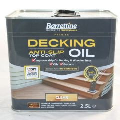Barrettine Decking Oil Anti-Slip - Clear