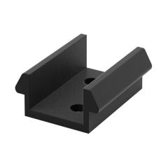 DuraPost, Capping Rail Clip, 20mm Black, bag of 10