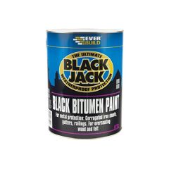 Black Jack Black Bitumen Paint 5.0 litre