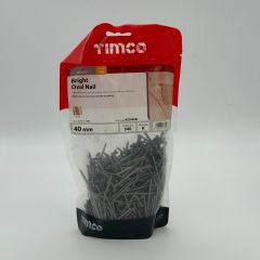 40mm TIMbag Oval Nail - Bright 0.5 KG