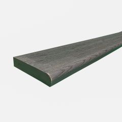 Millboard Bullnose Board - Brushed Basalt - 32 x 150mm x 3.6m