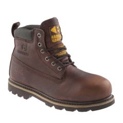 Buckler W/P LACE BOOT , Dark Brown Weathergrain Leather (Size 10)