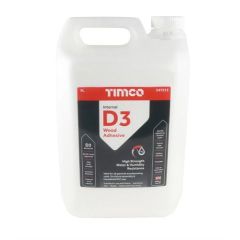 Timco D3 Internal Wood Adhesive 5.0L
