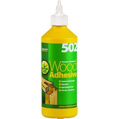 Everbuild 502 All Purpose D3 Weatherproof Wood Adhesive 500ml