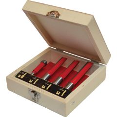 Faithfull 4 Piece Router Bit Set for Worktops