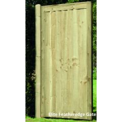 0.9m x 1.75m (3ft x 6ft) Elite Featheredge Gate (FEG180PG)