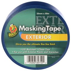 25mm Duck tape ** Exterior**  Masking tape 50m roll