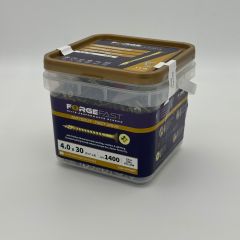 ForgeFast Pozi Comp ZY  4.0x30 Tub 1400 Elite Woodscrew