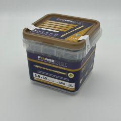 ForgeFast Pozi Comp ZY  5.0x60 Tub 500 Elite Woodscrew